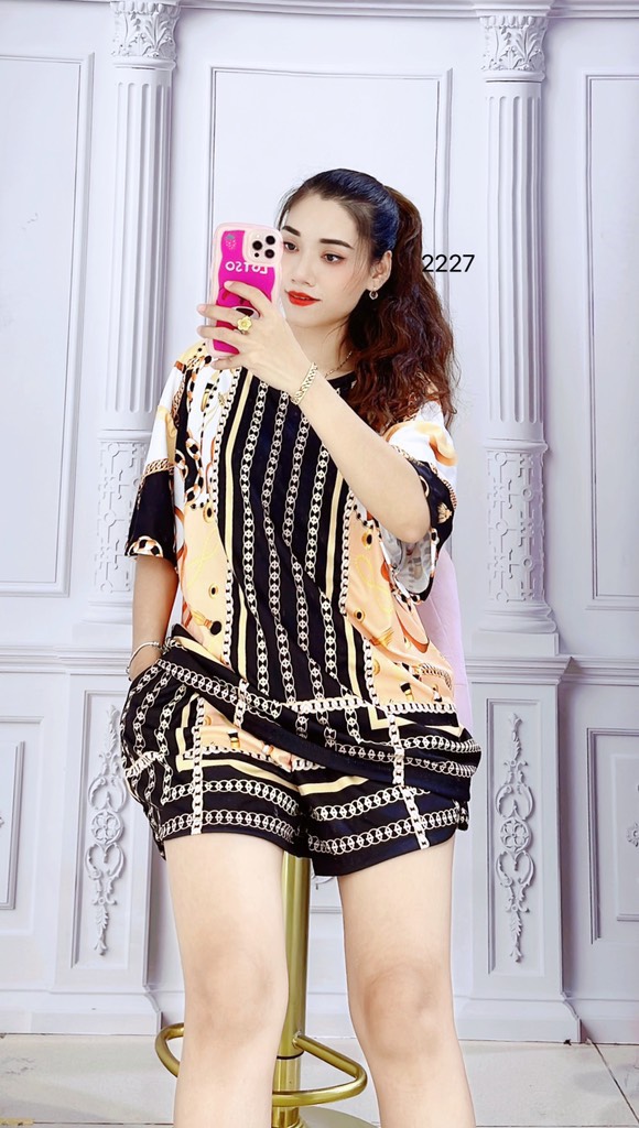 [HCM] (60-80kg, P2) Đồ bộ bigsize đùi chất thun lạnh in 3D hoạt hình. chuột mickey - chuột minnie - vịt donald - chú ngựa - khác. bobigsizedui5thunlanh