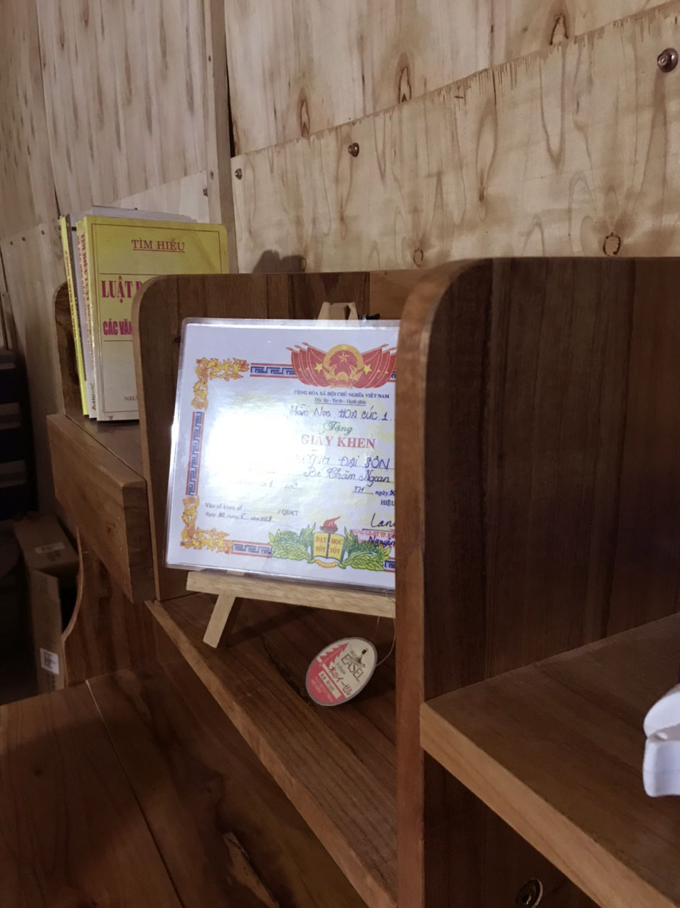 Bộ bàn học trẻ em – bàn học sinh gỗ tự nhiên - bàn học thông minh  AS1016