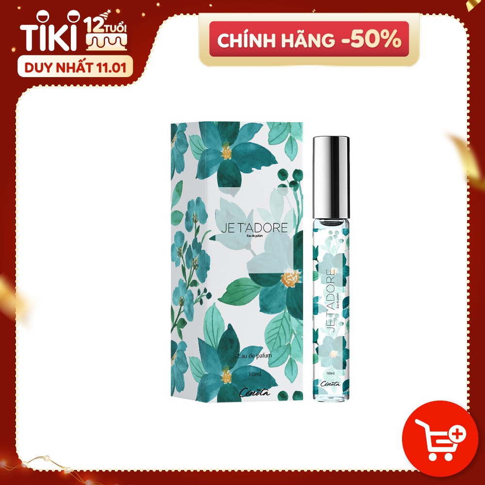 Nước hoa mini dạng lăn Cenota Je T’Adore 10ml Chính Hãng Tươi Mát Ngọt Ngào