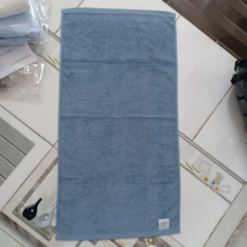 Khăn tắm xuất Nhật Hàn cỡ trung 100% cotton kt 40x80 cm mềm mại thấm nước cực tốt, màu sắc sang trọng