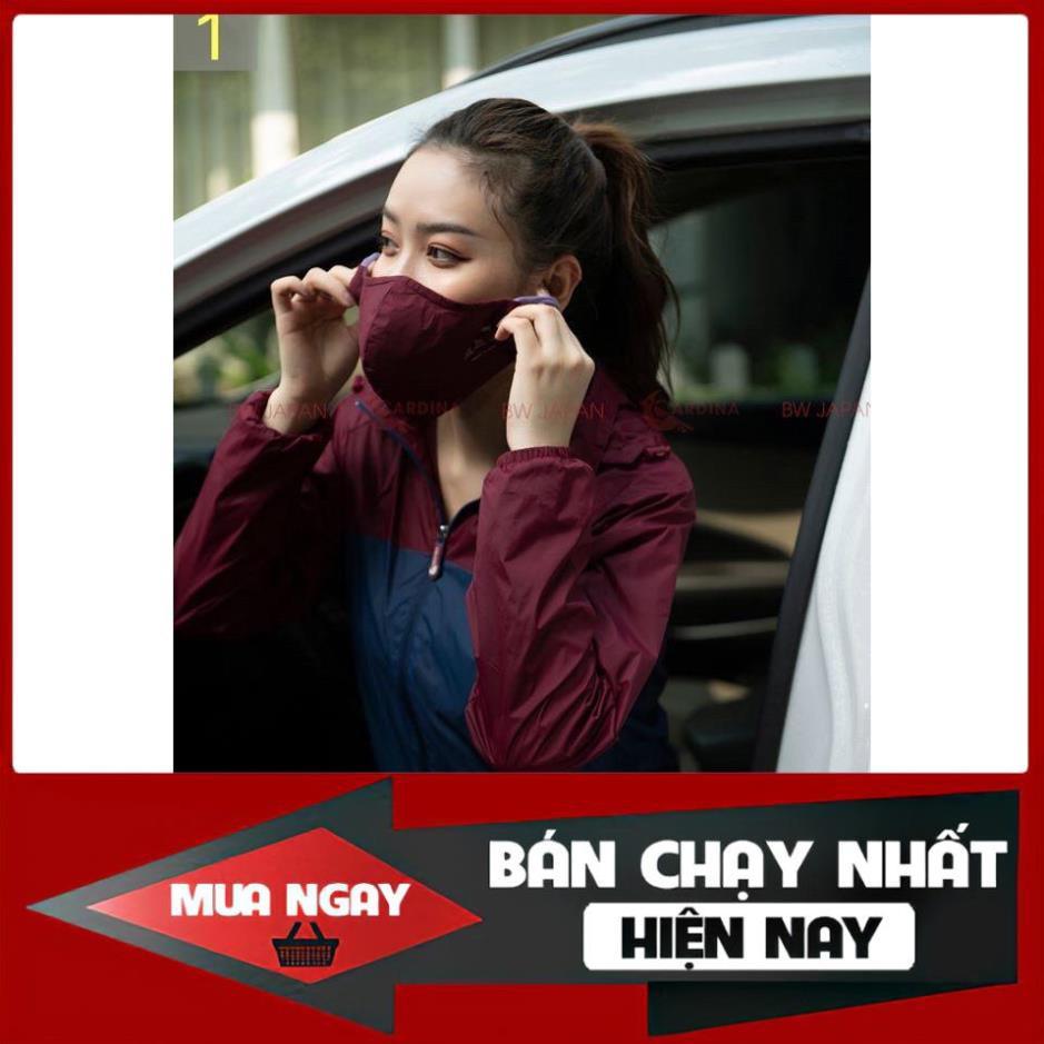 Khẩu Trang Vải Gió 3 Lớp Chống Thấm Nước - Có Thể Tái Sử Dụng