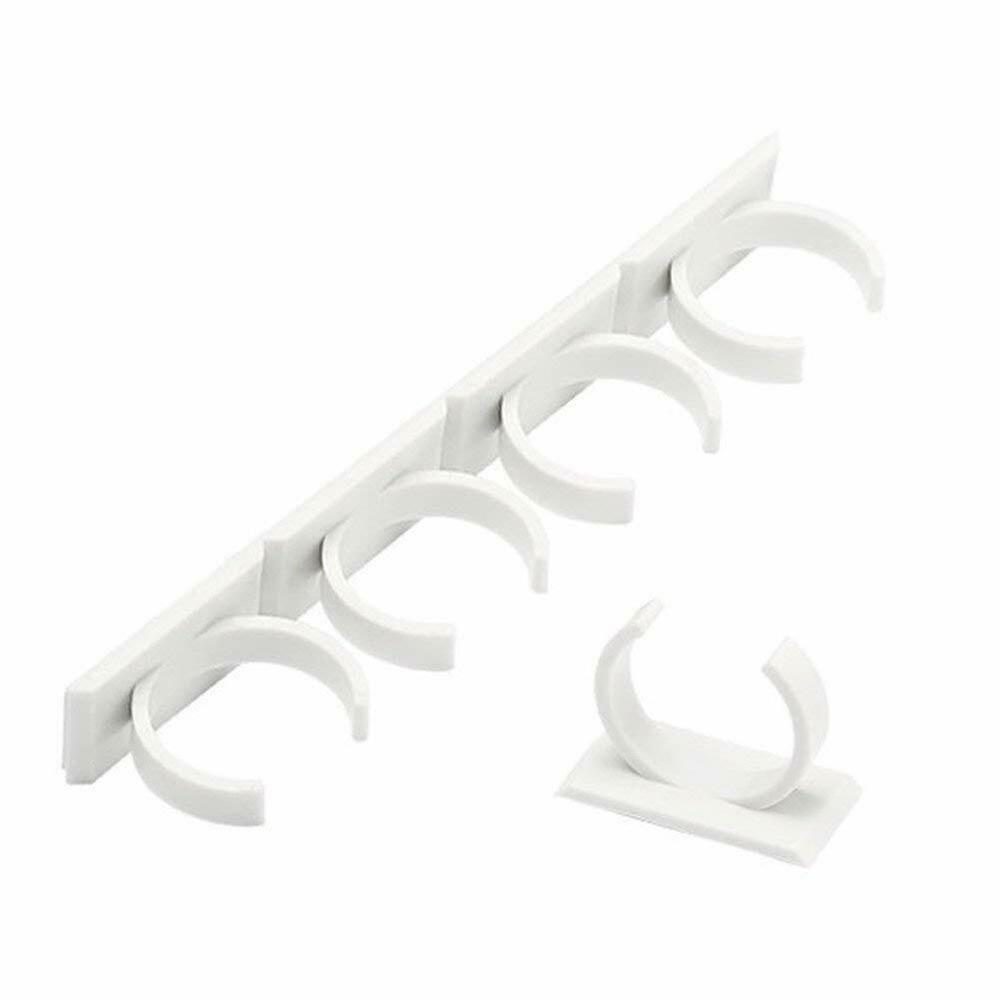 Kệ đựng gia vị nhà bếp 20 cái 4 dải, và mỗi dải có 5 kẹp trên đó, có thể chứa 5 lọ tiết kiệm không gian bếp