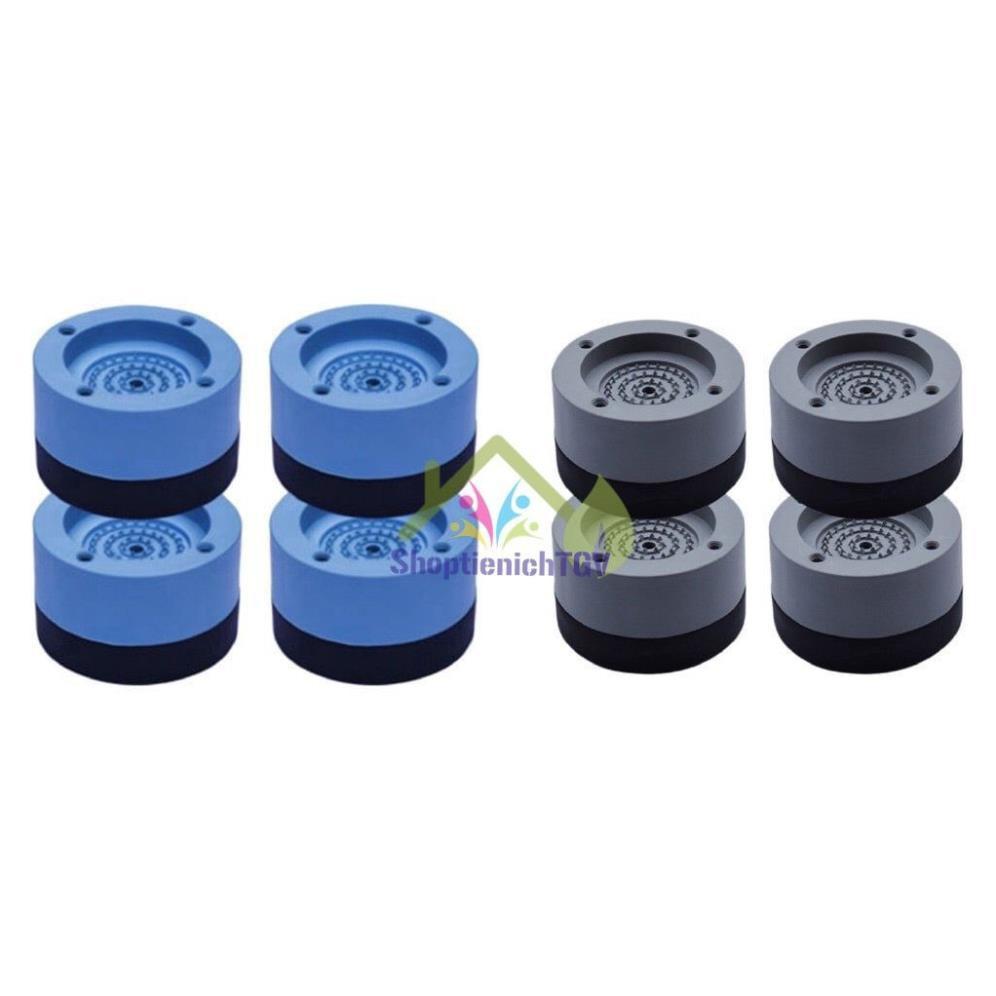 ĐỆM CAO SU KÊ CHÂN CHỐNG RUNG ĐA NĂNG CHO MÁY GIẶT SET 4 CÁI