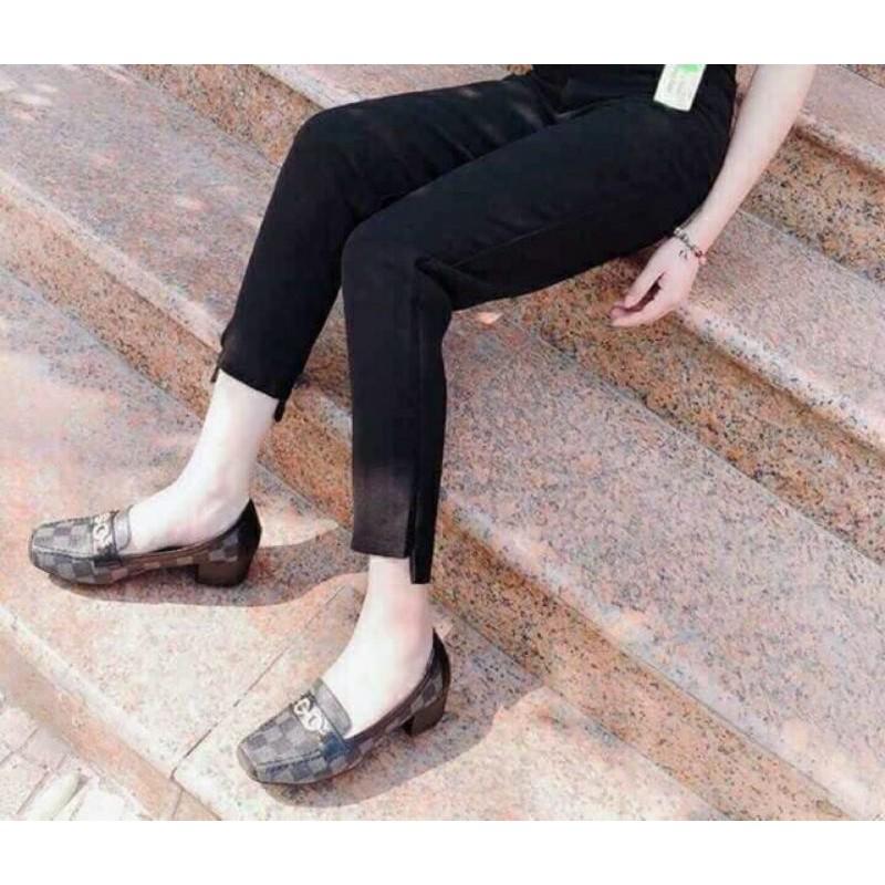 quần ống lệch công sở kiểu  mới