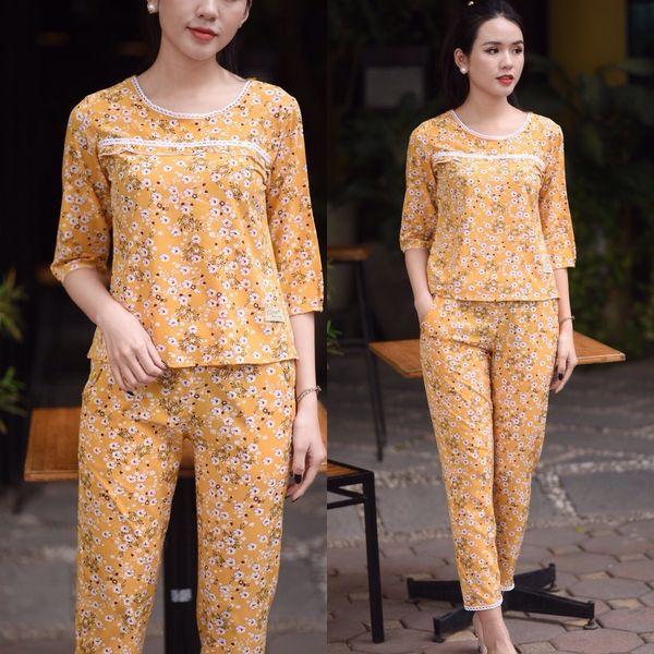 ĐỒ BỘ MẶC NHÀ, MẶC NGỦ NỮ CỔ REN LỤA CAO CẤP