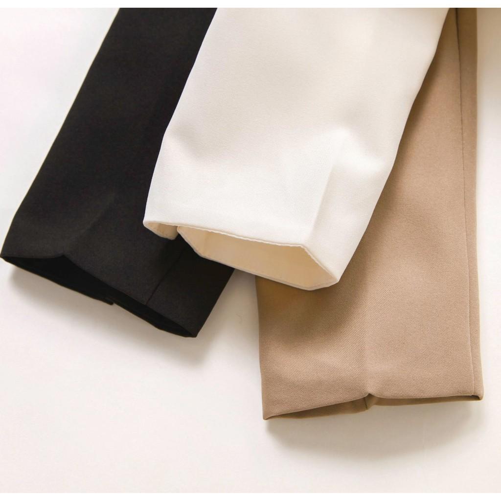 Áo khoác Blazer nữ nịt dây đẹp, phong cách hàn LXK77085