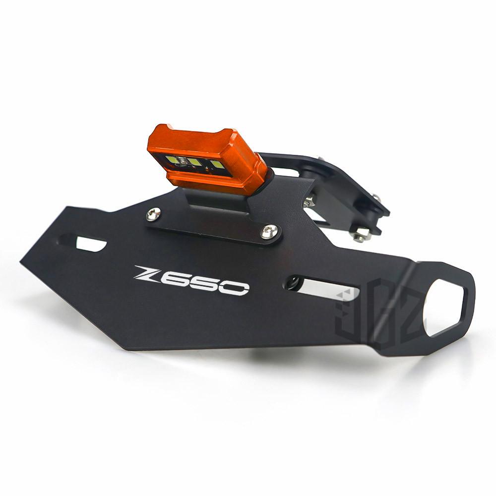 Bộ Khung Gắn Biển Số Cho Xe Mô Tô Kasaki Z650 2017 2018 2019 2020
