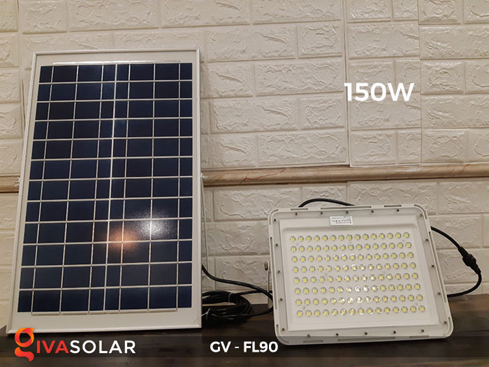Đèn pha LED sạc điện mặt trời GV-FL90