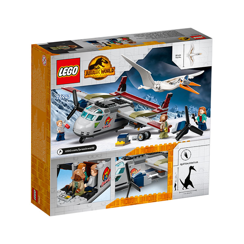 Đồ Chơi LEGO Phục Kích Thằn Lằn Bay Quetzalcoatlus 76947 (306 chi tiết)