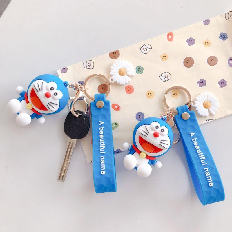 DÂY ĐEO MÓC KHÓA DORAEMON DOREMON SILICON TRENDY XINH XẮN