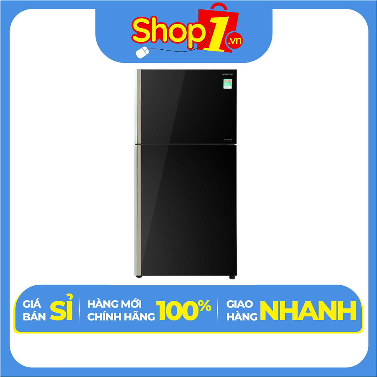 Tủ Lạnh Hitachi Inverter 339 lít R-FVX450PGV9  - Hàng Chính Hãng - Chỉ Giao Hà Nội