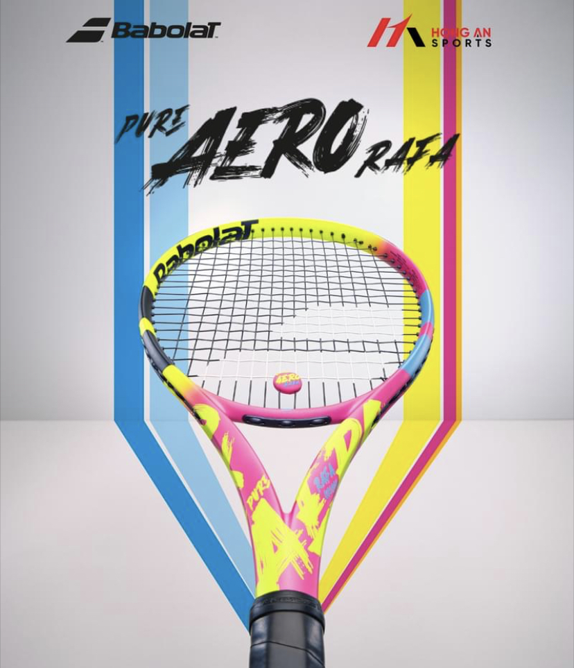 VỢT TENNIS BABOLAT PURE AERO RAFA (290GR) 2023- 101512