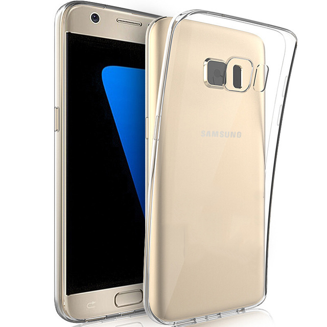 Ốp lưng dẻo Samsung Galaxy S6 Edge 5.1 inch hiệu Ultra Thin (mỏng 0.6mm, trong suốt) - Hàng Chính Hãng
