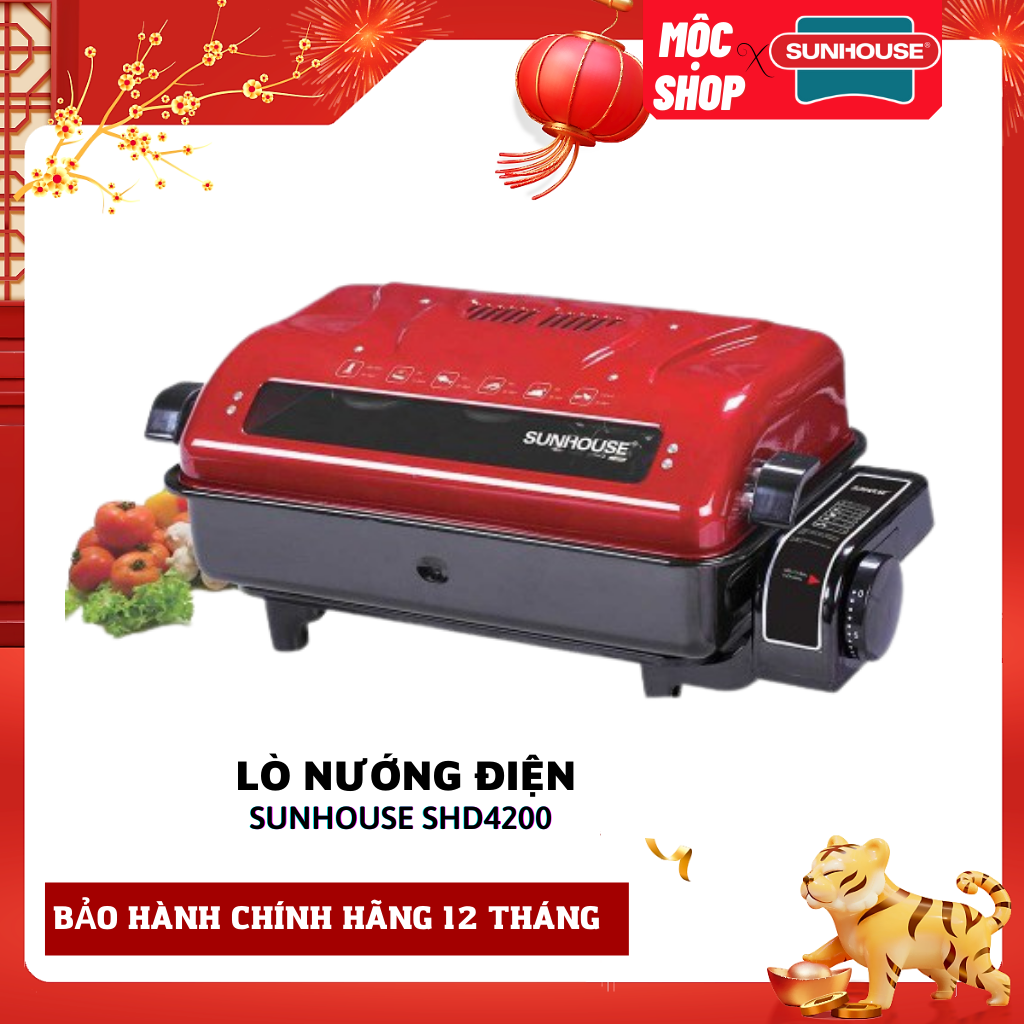 Lò Nướng Điện Sunhouse SHD4200 - Hàng chính hãng