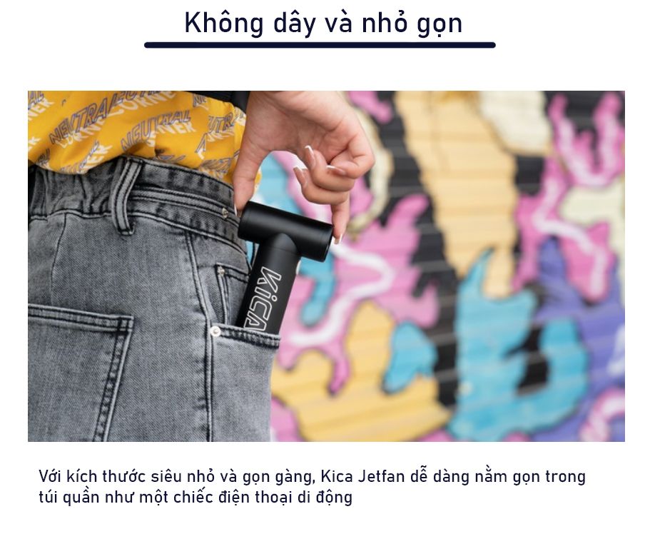 Máy Thổi Khí Nén KiCA JetFan