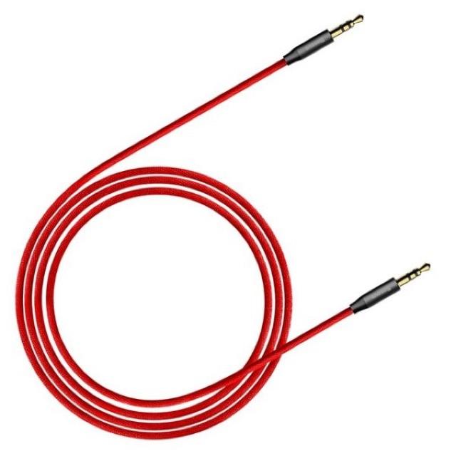 Cáp Baseus Yiven Audio Cable M30 (Đỏ/Đen – 1m)- hàng chính hãng