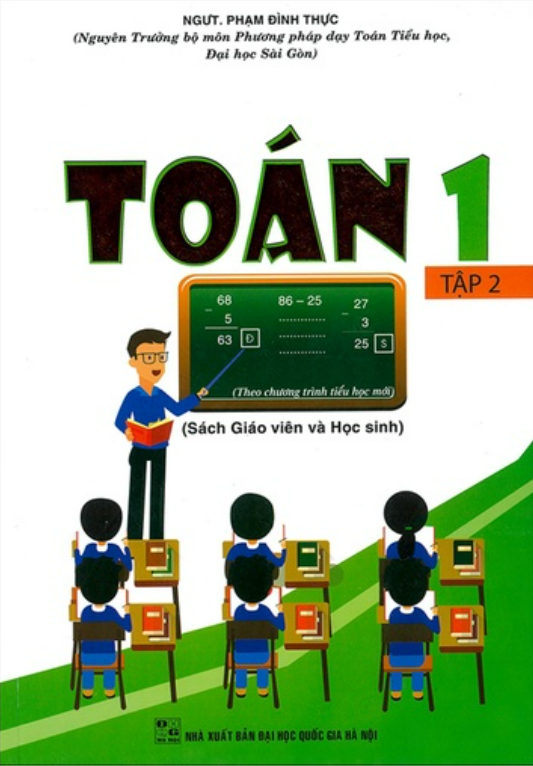 Sách - toán 1 tập 2 sách giáo viên và học sinh