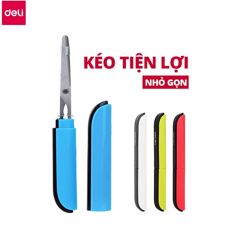 Kéo mini đậy nắp Deli - W0600