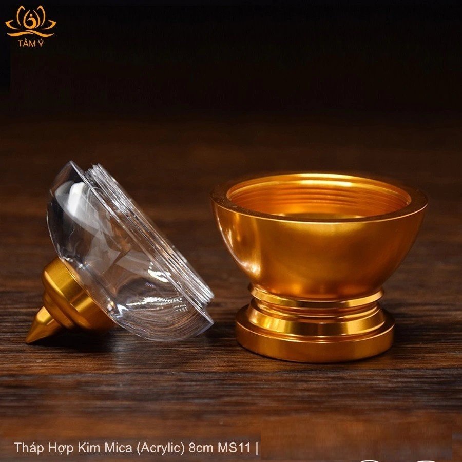 Tháp Xá Lợi Hợp Kim-Mica- Chất Lượng Cao Cấp MS11