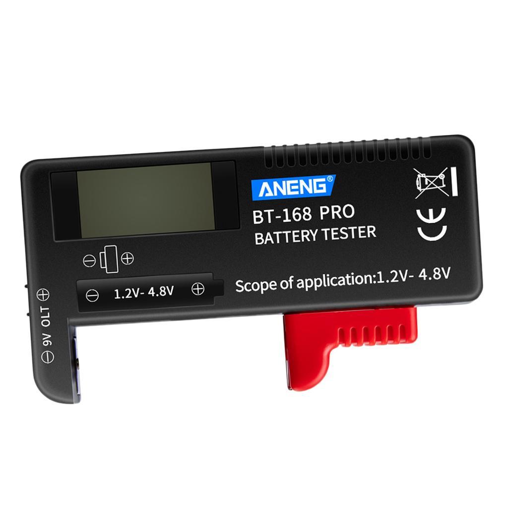 Instant  LCD Battery Capacity Indicator  for All 9V Batteries