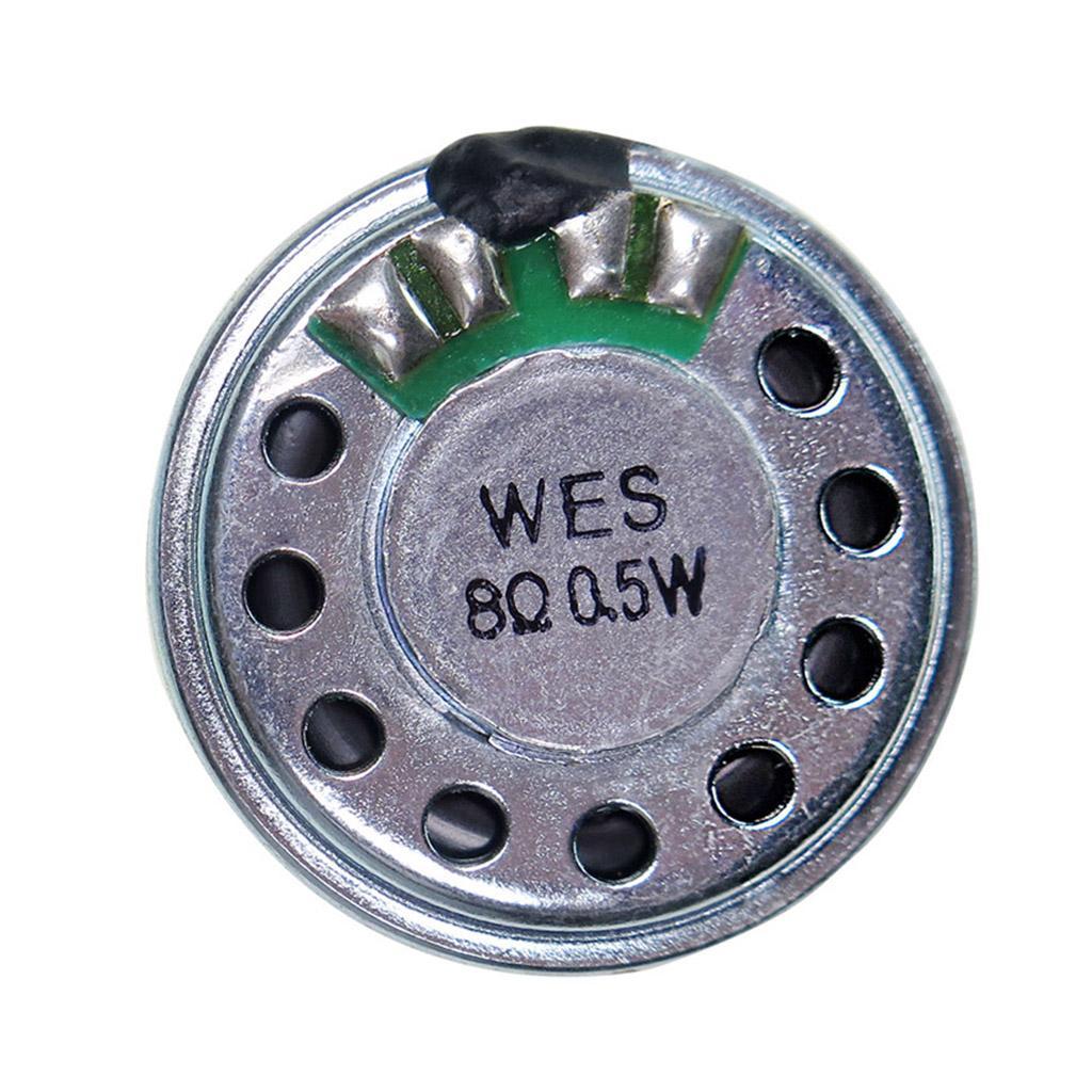 2-8pack 28mm 8 Ohm 0.5W Metal Shell Internal Mini Speakers Magnetic Loudspeaker