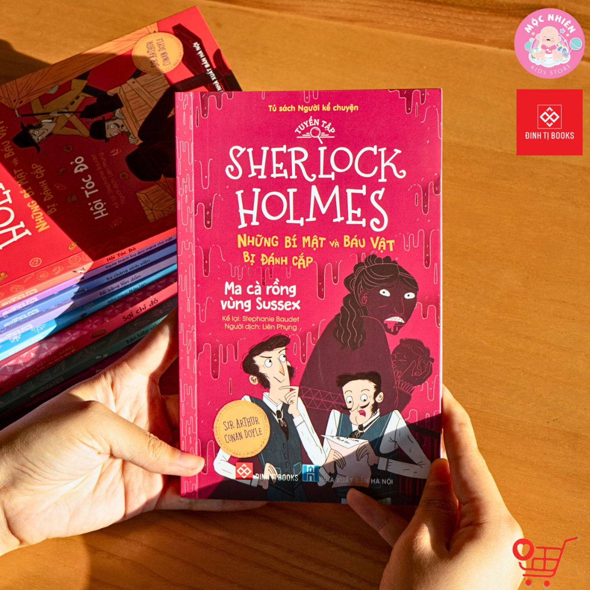 Sách - Tuyển tập Sherlock Holmes - Những bí mật và báu vật bị đánh cắp (10 tập) - Đinh Tị Books