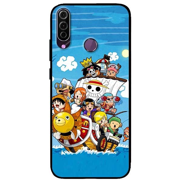 Ốp lưng dành cho Vsmart Joy 3 mẫu Hải Tặc Mũ Rơm Nền Xanh