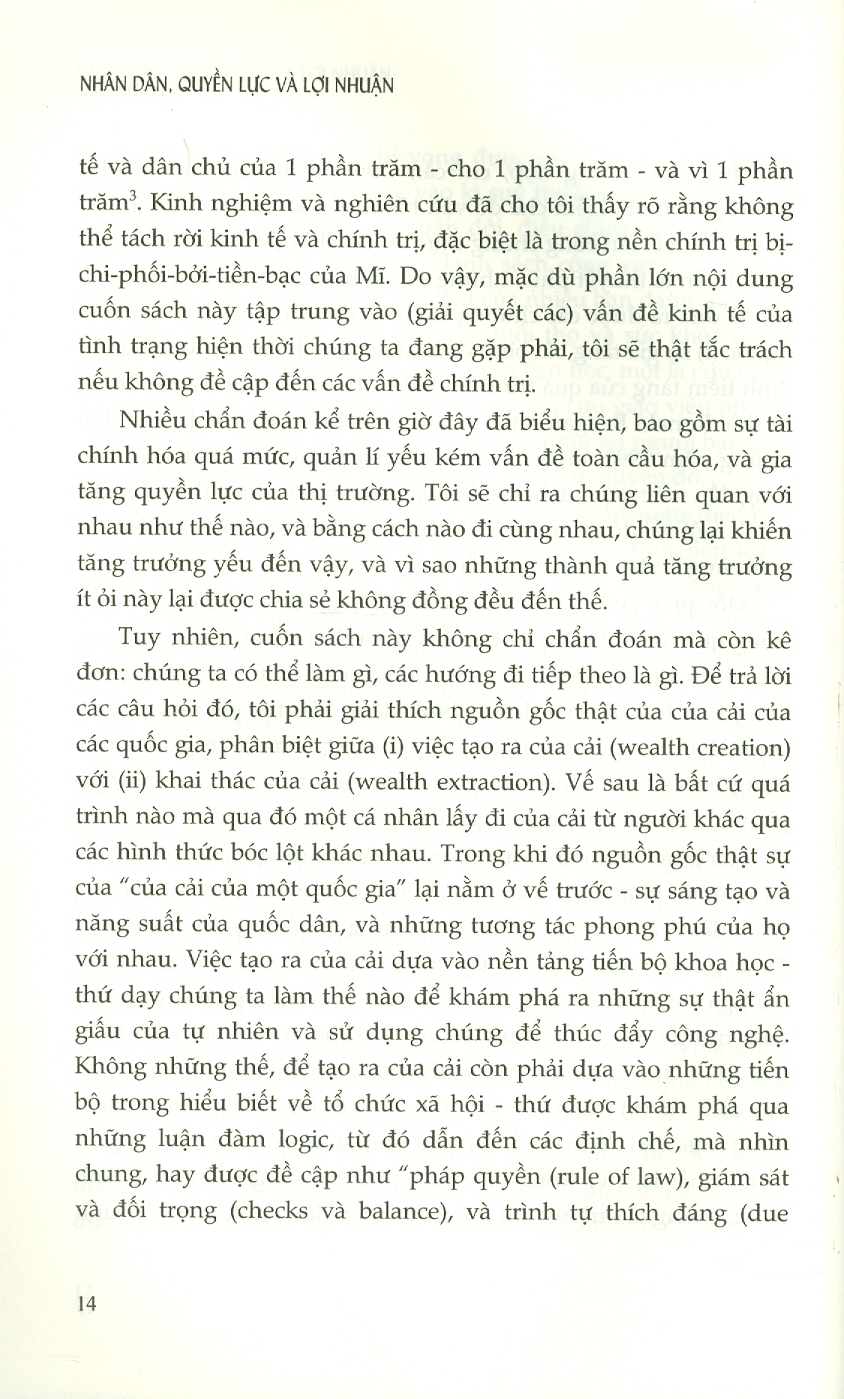 Nhân Dân, Quyền Lực Và Lợi Nhuận - Chủ Nghĩa Tư Bản Tiến Bộ Cho Thời Kì Bất Mãn