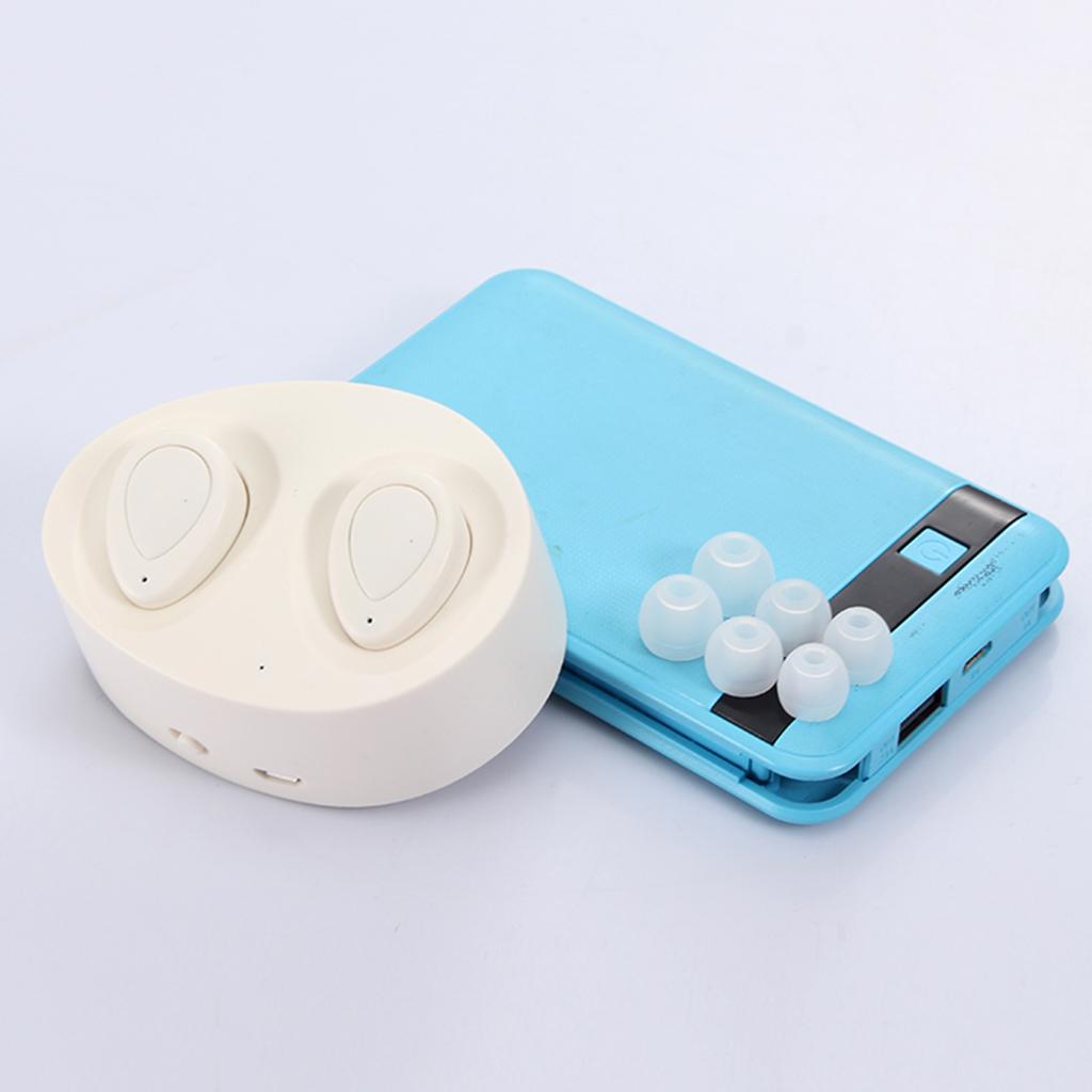 Bluetooth Wireless Earbuds, In-Ear Earphone Stereo Music Headsets Sweatproof True Wireless Headphones Handsfree With Microphone For Huawei Iphone Samsung Xiaomi HTC