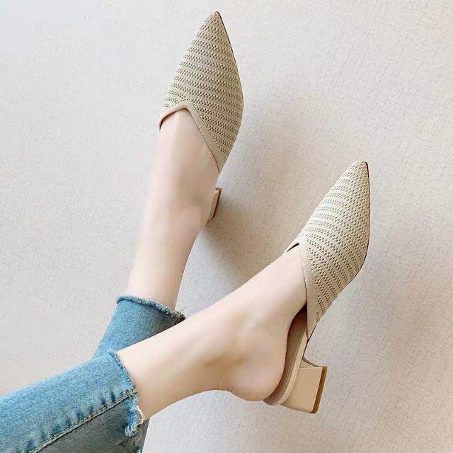 Sục Cao Gót đế vuông