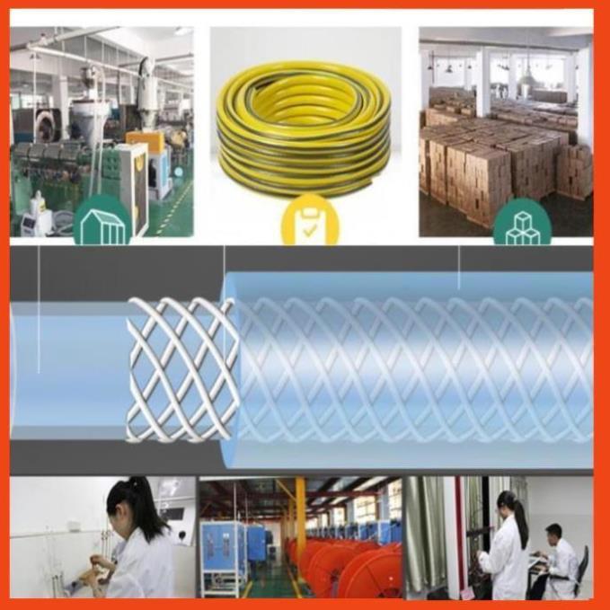 Bộ dây vòi xịt nước rửa xe, tưới cây tăng áp 3 lần,loại 20M  206317