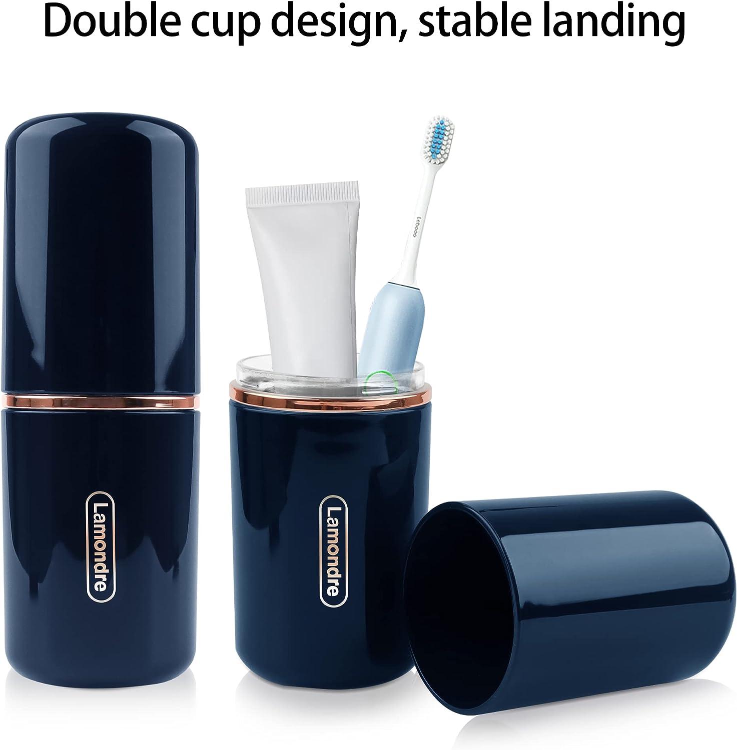 Hộp Bàn Chải Đánh Răng, Hộp Đựng Bàn Chải Đánh Răng Du Lịch Bảo Vệ Bàn Chải Đánh Răng, Được Đánh Bóng Lý Tưởng Cho Gia Đình, Cắm Trại, Đi Công Tác