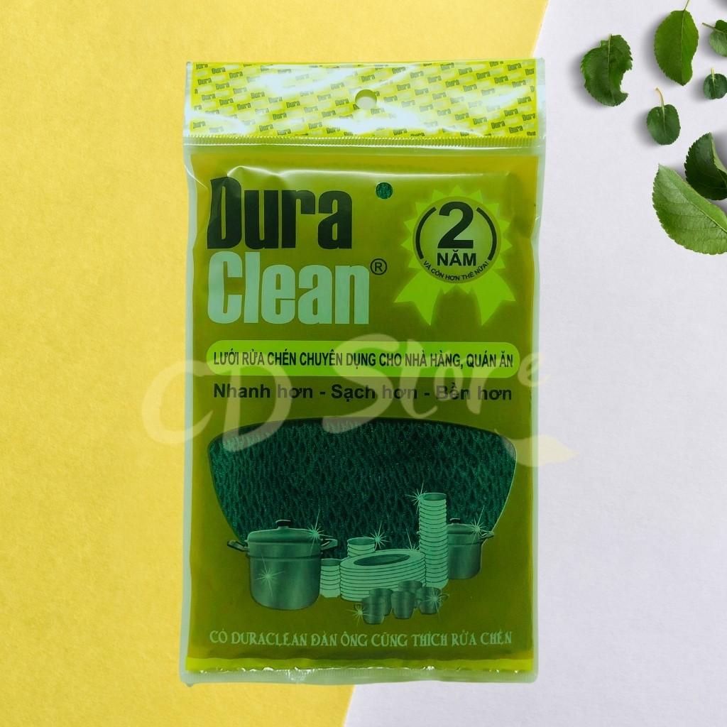 Lưới Rửa Chén Dura Clean - Miếng Rửa Chén Nhà Hàng Đa Năng Giá Rẻ - Siêu Bền - Siêu Sạch - Siêu Tiết Kiệm