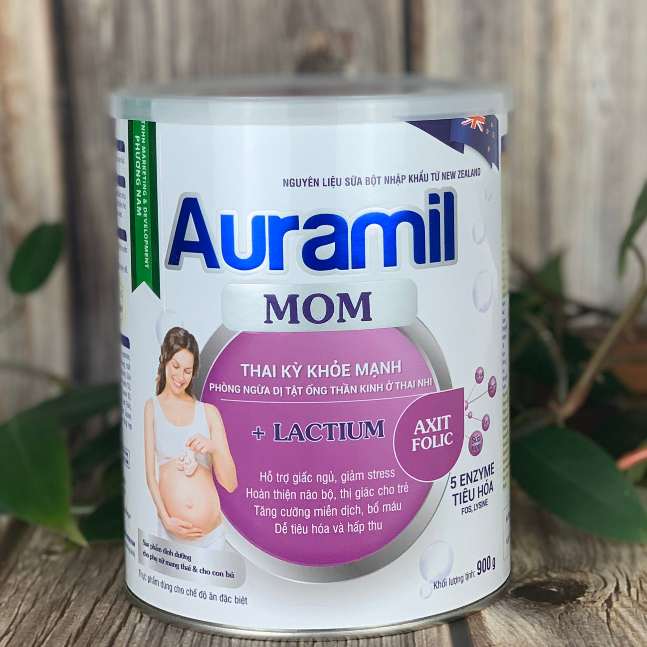 Sữa Auramil MOM 900G - SẢN PHẨM DINH DƯỠNG CHO PHỤ NỮ MANG THAI & CHO CON BÚ