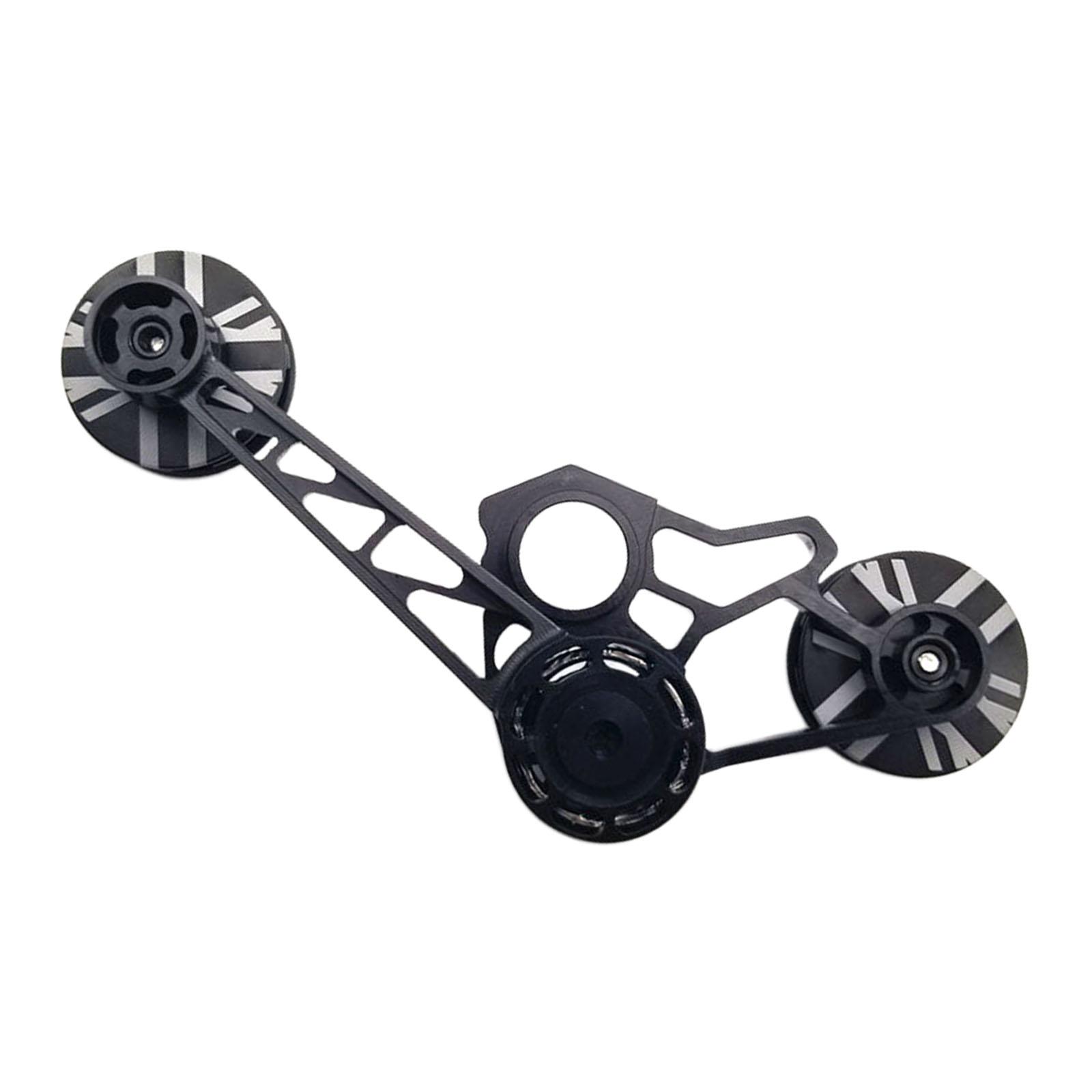 Bike Speed Adjuster, Bike Chain Tensioner Folding Bike Chain Stabilizer Rear Derailleur Chain Guide 1/2/3/6 Speed for Brompton