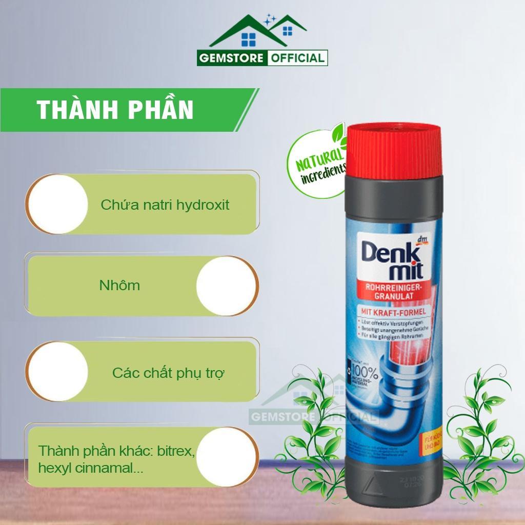 Bột Thông Cống Cực Mạnh Denkmit, Bột Thông Tắc Bồn Cầu Siêu Tốc, Thông Tắc Nhà Vệ Sinh, An Toàn, Hiệu Quả, Nhập Đức