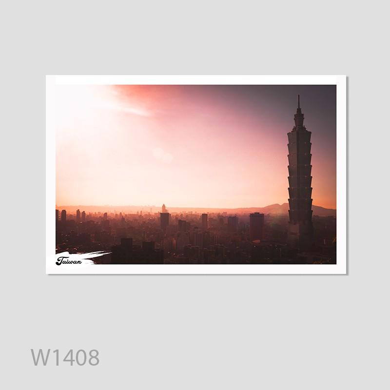 Tranh trang trí “Đài Loan hoàng hôn” – W304