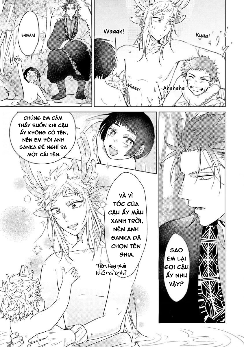 gặp gỡ em, thú nhân màu chàm trắng chapter 3 13