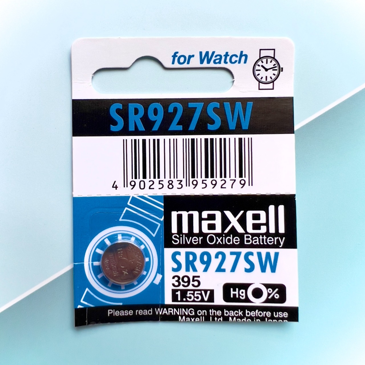 Pin Maxell Nhật Bản SR927SW / 395 / G7 (Viên Lẻ) Hàng Chính Hãng Made in Japan