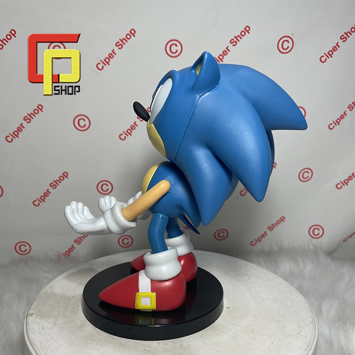 Mô hình nhím Sonic The Hedgehog - Có giá đỡ điện thoại - figure sonic ps4