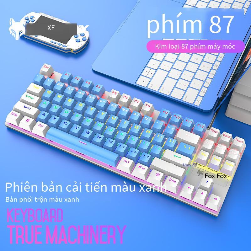 Phong cách mới nhất Bo Zhan K20 trục xanh bàn phím cơ ánh sáng hỗn hợp bàn phím cơ trục xanh cạnh tranh điện quán cà phê Internet bàn phím trò chơi bàn phím máy tính