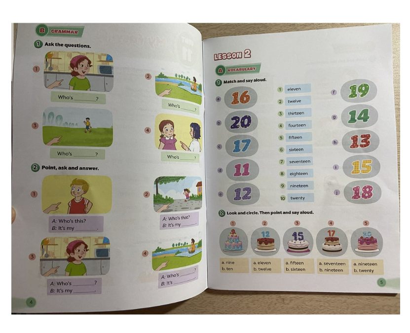 Sách - Vở bài tập tiếng anh 3 - tập 1 + 2 (global success)