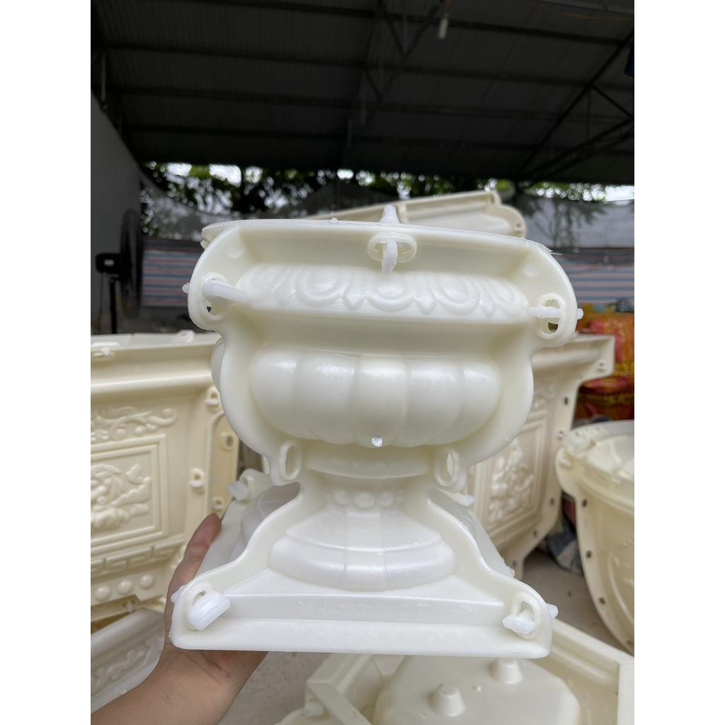 Khuôn đúc chậu cảnh ly 25 khuôn chậu ABS có lòng trong đầy đủ