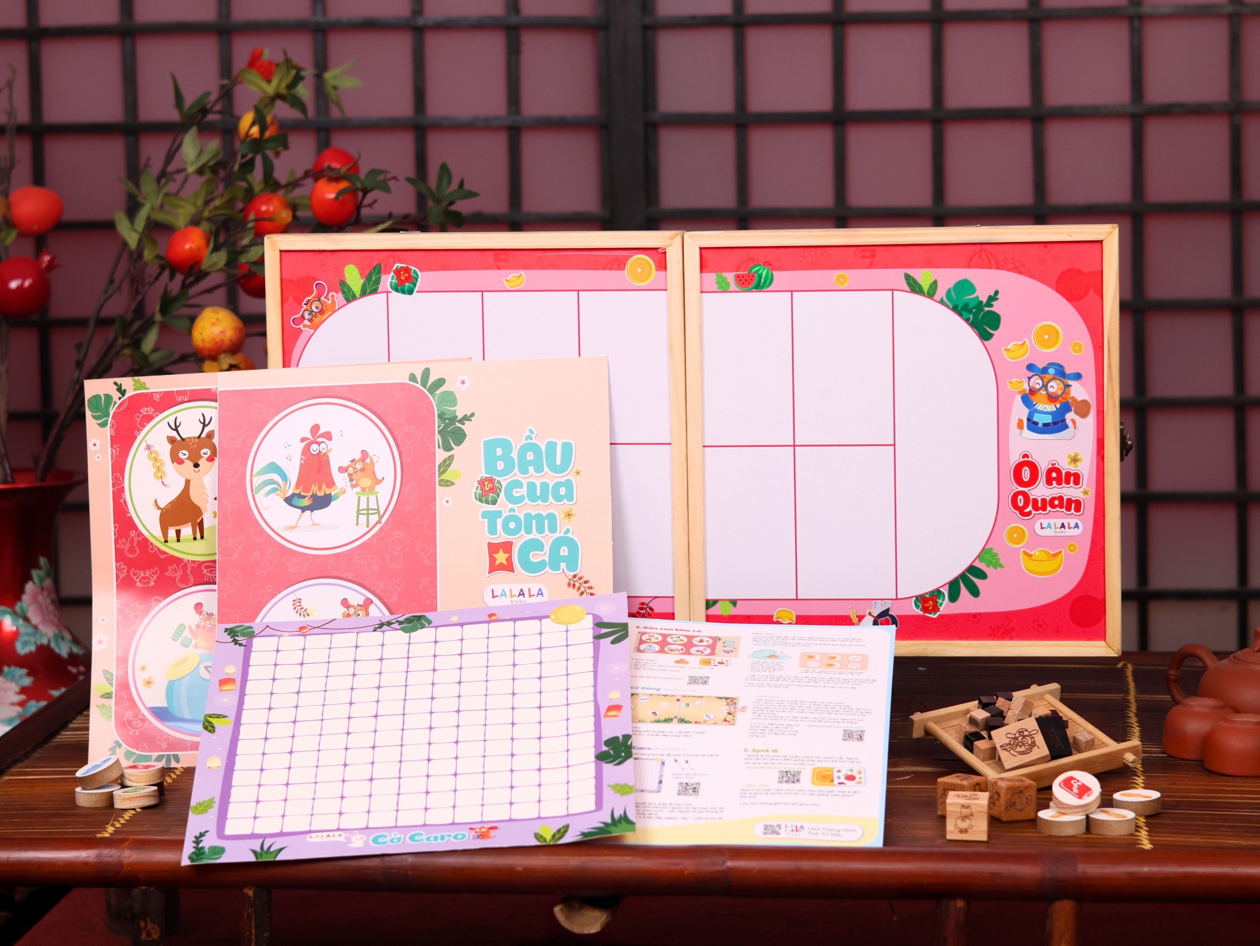 Bộ 5 Trò Chơi Dân Gian 5in1 Lala Play - Chính hãng Lalala Baby