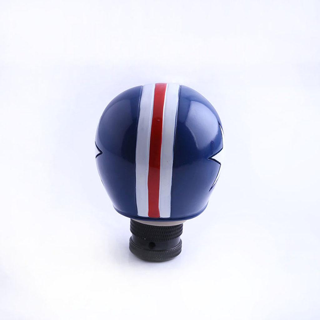 Skull Head Style Universal Car Truck Manual Stick Gear Shift Lever Knob Blue
