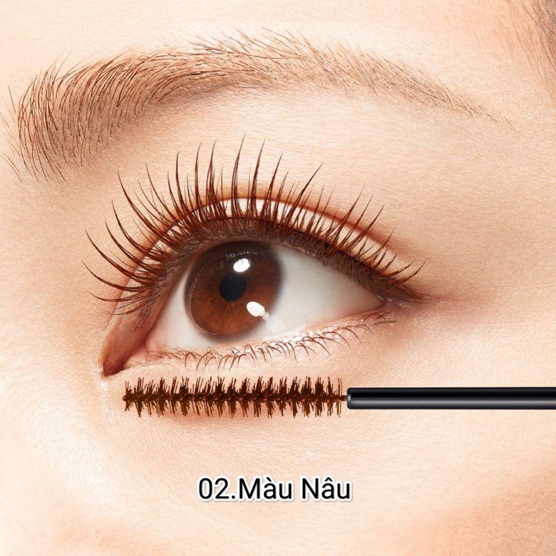 Mascara Màng Film Không Trôi, Chải Tơi Và Dầy Rậm Làn Mi Mỏng Kissme Heroine Make (4.5G)