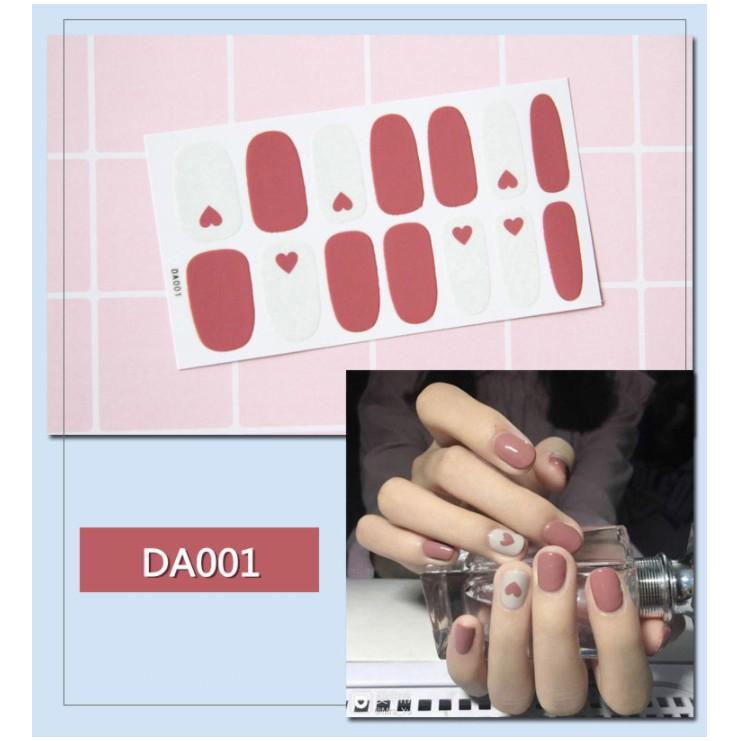 Dán móng tay 3D Korean Style Fashion nail sticker loại tốt