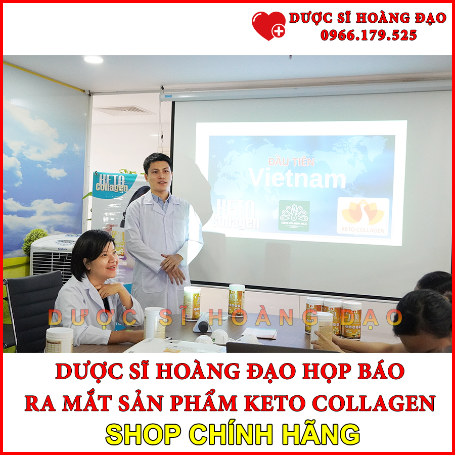 Liệu trình 2 hộp Keto Collagen 500g - Bữa ăn Keto hỗ trợ GIẢM CÂN SIÊU TIỆN LỢI cho người thực hành Keto và người muốn giảm cân - Giảm 3-7Kg/ 1 tháng