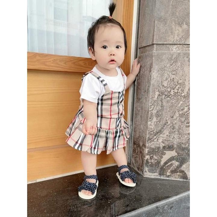 Váy Bé Gái - Váy Tiểu Thư Cho Bé Siêu Xinh - Hàng Quảng Châu Cao Cấp