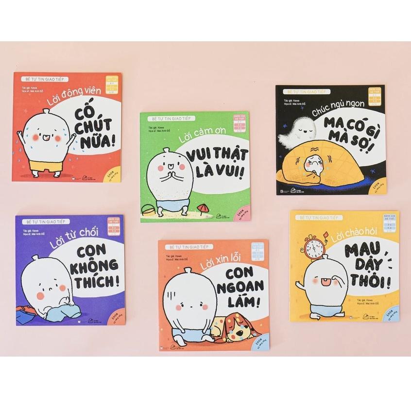 Sách Ehon - Bé Tự Tin Giao Tiếp - cho trẻ từ 3-8t